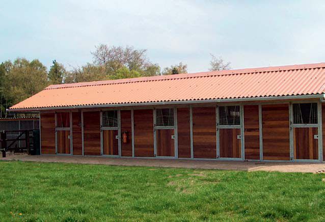 Outdoor stables